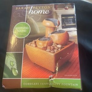 Sarah Peyton Home, ‘ cordless tranquility  Fountain
